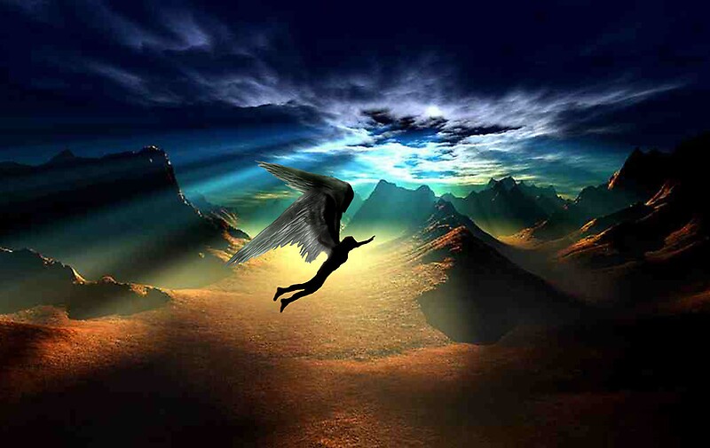 "Where angels land" by Bill Brouard Redbubble