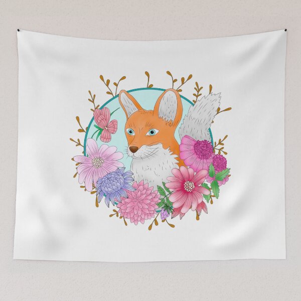 Artikelvorschau, Blumenfuchs entworfen und verkauft von MysticFoxy.