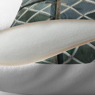 Alternate view of Window panes Throw Pillow