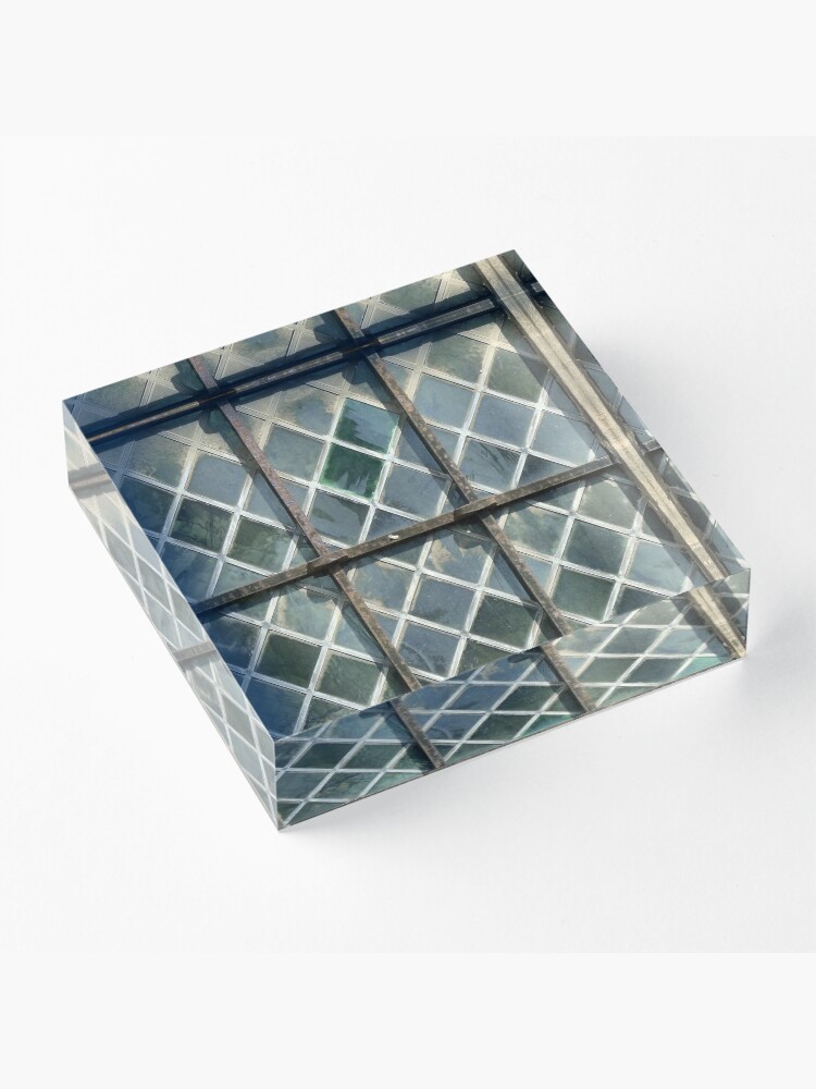 Alternate view of Window panes Acrylic Block