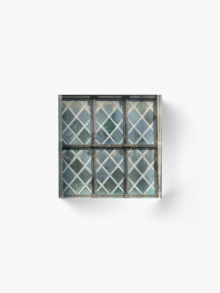 Alternate view of Window panes Acrylic Block