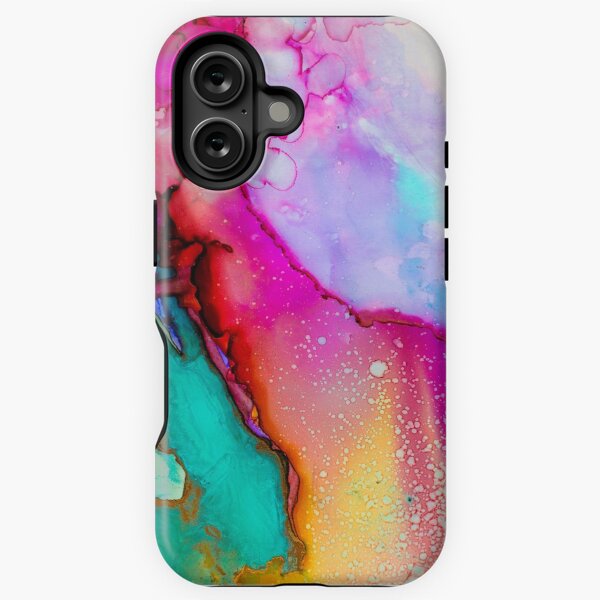 Play of colors - colorful colors iPhone Tough Case