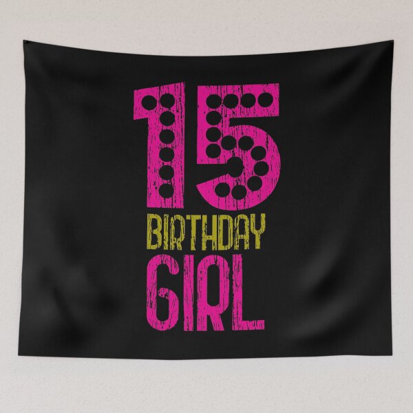 Item preview, 15th Birthday Girl T-Shirt designed and sold by 4tomic.