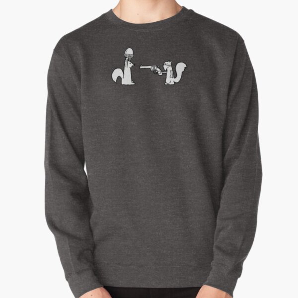 Squirrel robbery Pullover Sweatshirt