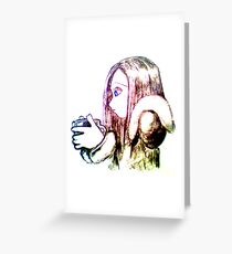 pencil sketch Greeting Card