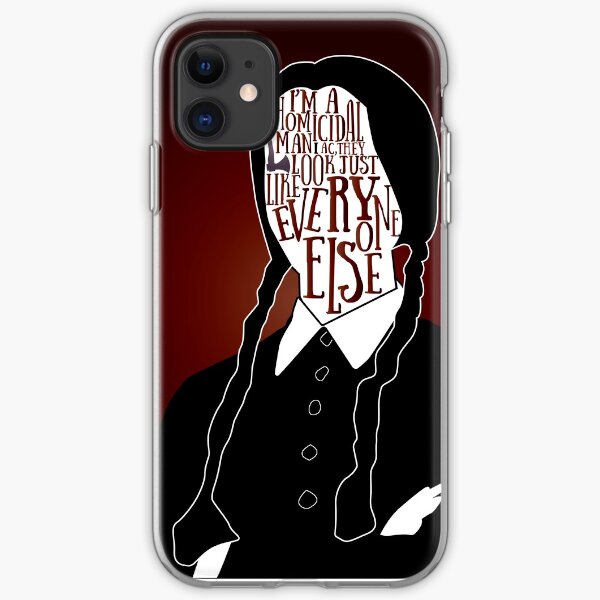 Wednesday Addams iPhone Soft Case