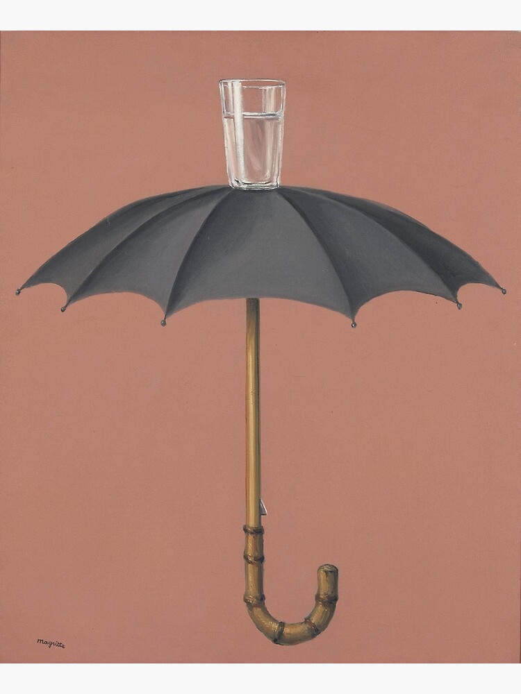 "Rene Magritte Hegels Holiday, 1958 Artwork, Tshirts