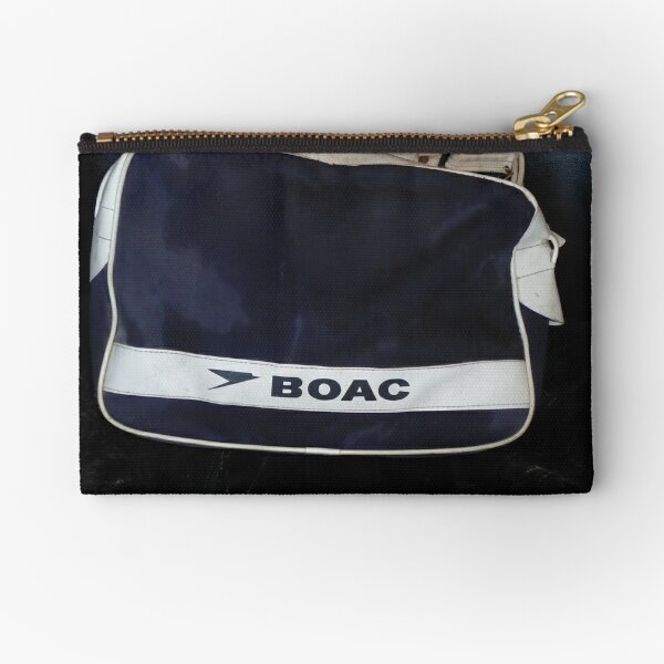NOS 1960's BOAC Airline Cabin bag Boston/エアライン ボストンバッグ デッドストック オリジナルBOX -  bac style