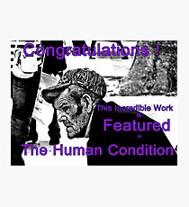 The Human Condition Banner Photographic Print