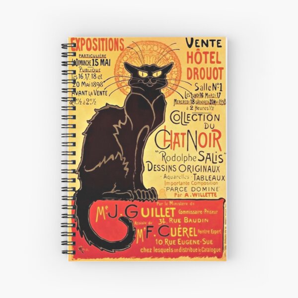 Item preview, Le Chat Noir, Exposition particulière - 1896 designed and sold by Djidiouf-PD.