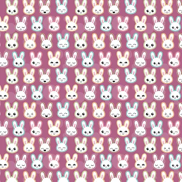 Artwork thumbnail, Easter Rabbit Pattern by artworkbyrihen