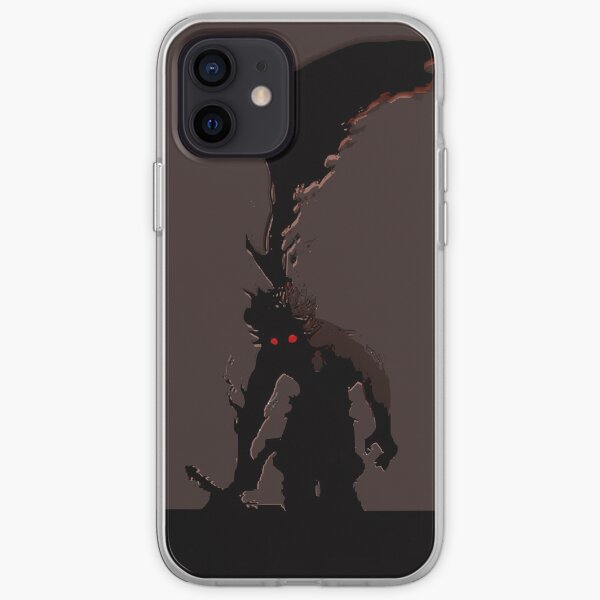 Démon Asta - Trèfle Noir Coque souple iPhone