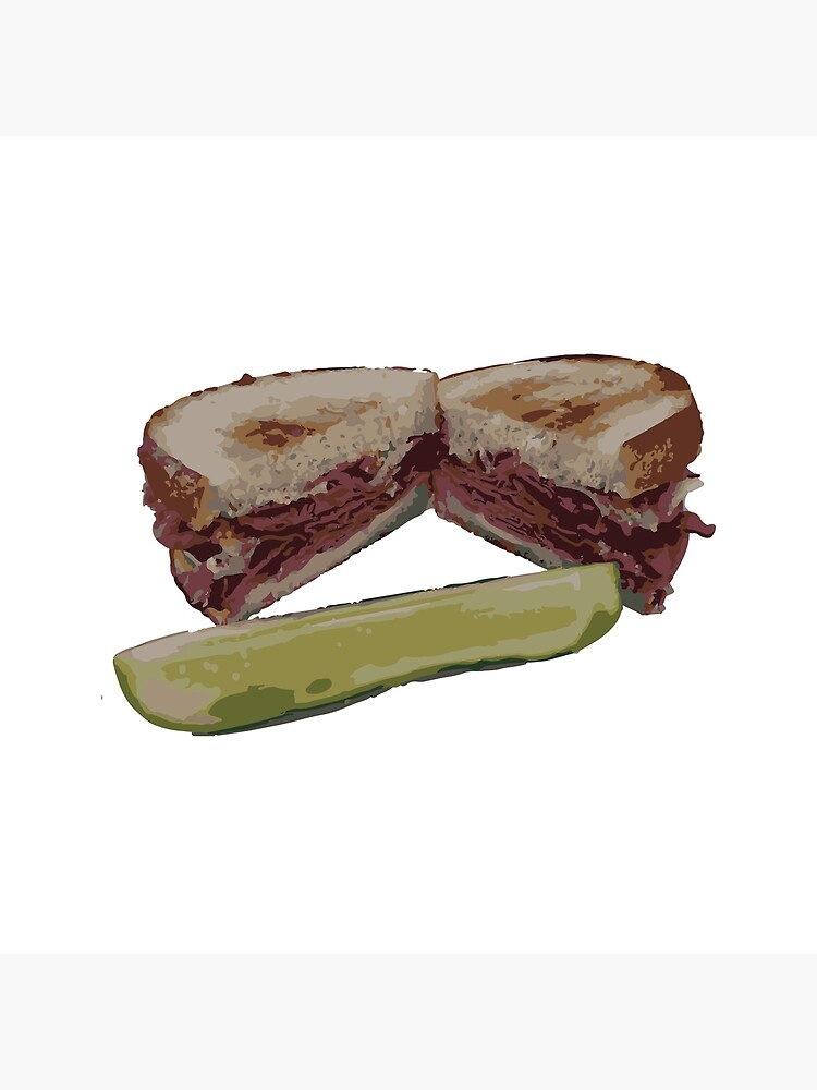 "Newsies Pastrami on Rye with a Sour Pickle" Poster by broadway