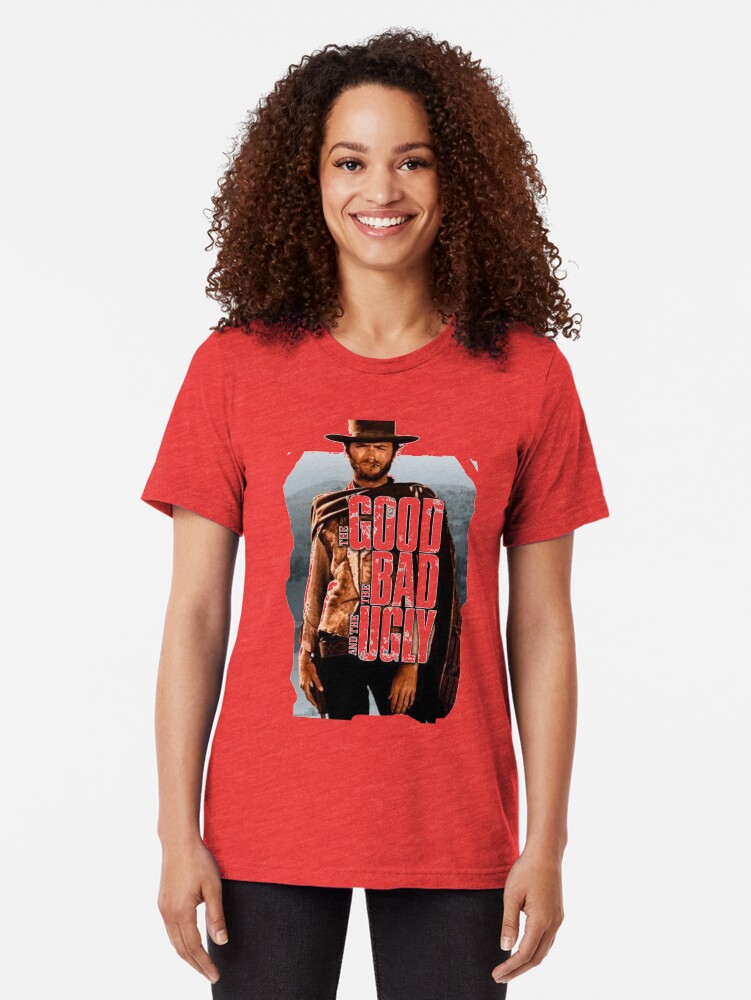 Alternate view of Good Baad & Ugly Tri-blend T-Shirt