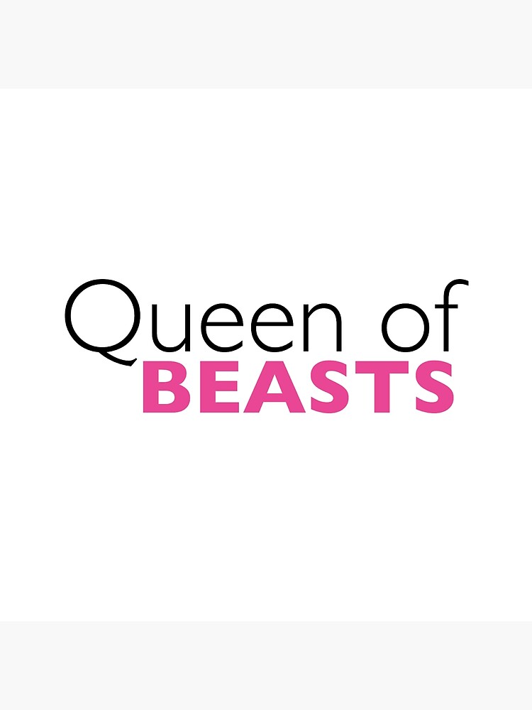 "Mean Girls Queen of Beasts" Poster by broadwayisland Redbubble