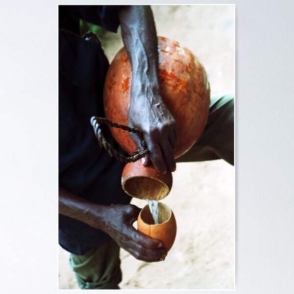 Pouring Palm Wine Poster