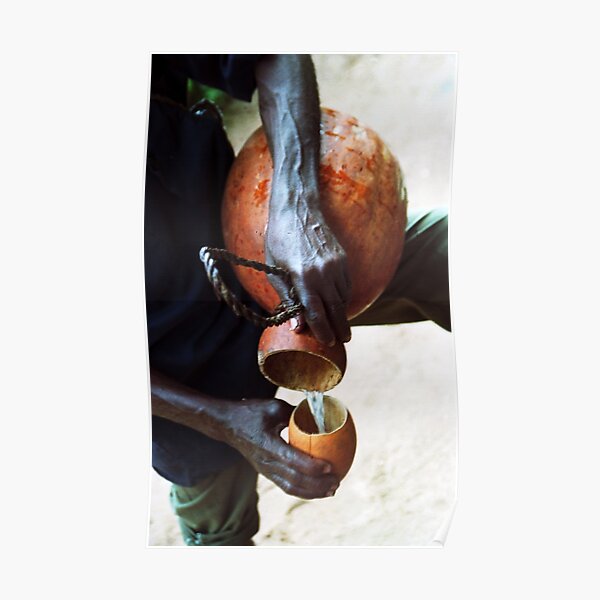 Pouring Palm Wine Poster