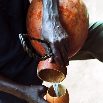 Artwork thumbnail, Pouring Palm Wine by Muyiwa's Art Muse