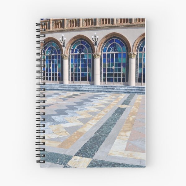 Item preview, Ringling Home Piazza Facing Sarasota Bay designed and sold by 2CrabbySisters.