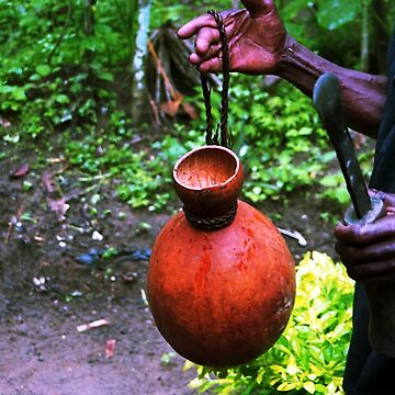 Artwork thumbnail, Working tools of a palm wine tapper -- H by Muyiwa's Art Muse