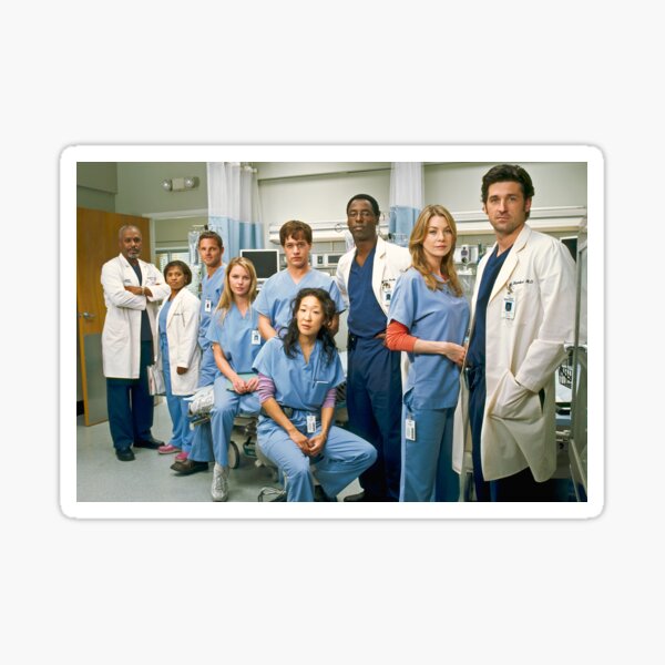 Grey's Anatomy Sticker
