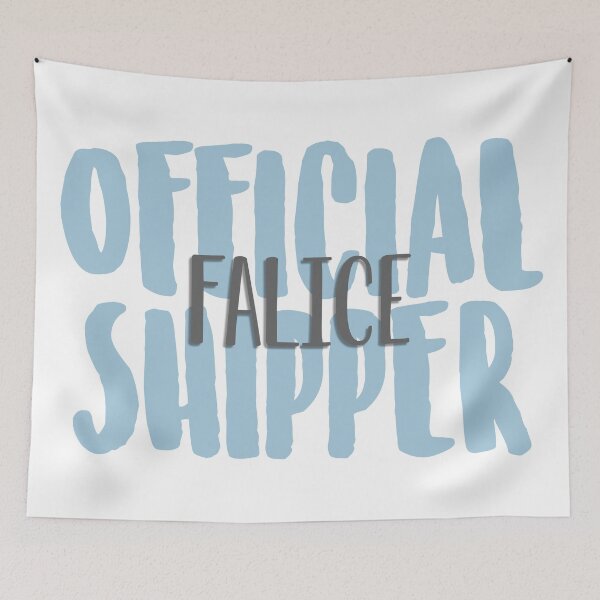 Item preview, Official Falice Shipper (Blue Version) designed and sold by mayorintrovert.