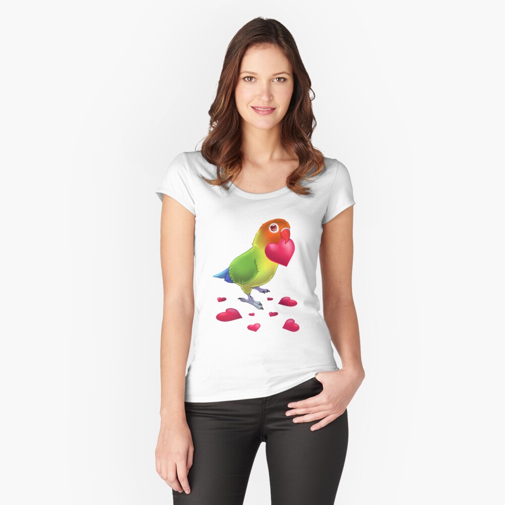 Item preview, Fitted Scoop T-Shirt designed and sold by Chiwowy.
