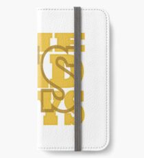 Vs the Bad Guys Logo iPhone Wallet/Case/Skin