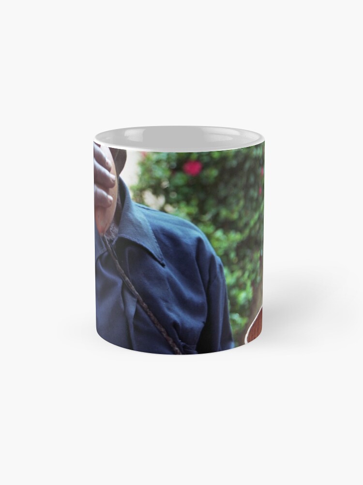 Thumbnail 4 of 6, Coffee Mug, Drinking from palmwine gourd --H designed and sold by Muyiwa.