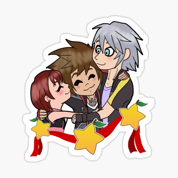 Vista previa del artículo con la obra «Kh 3 Destiny Trio», diseñado y vendido por SheenaTH.