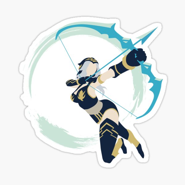 League Of Legends Ashe Stickers | Redbubble