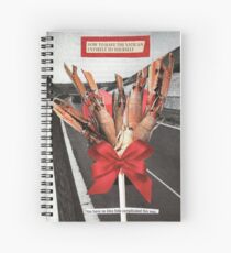 Crawfish Bouquet Spiral Notebook