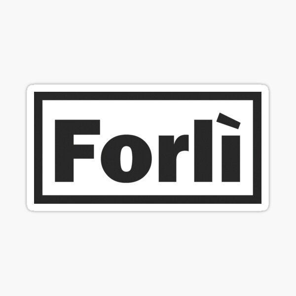 Item preview, Lettering Forlì designed and sold by game2genesis.