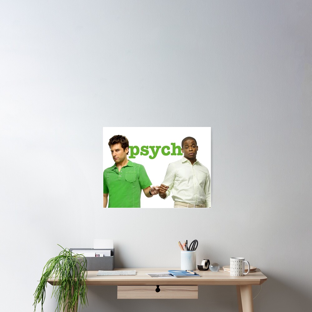 Psych- Fist Bump Poster