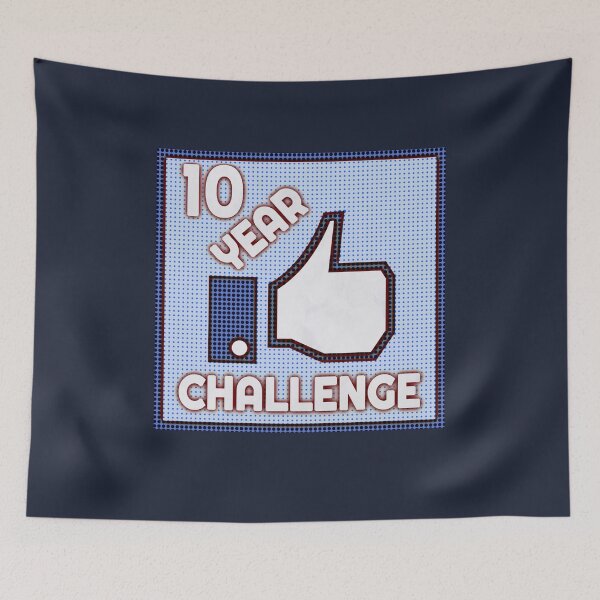 Item preview, Facebook 10 Year Challenge Funny Humor T-Shirt designed and sold by trendo.