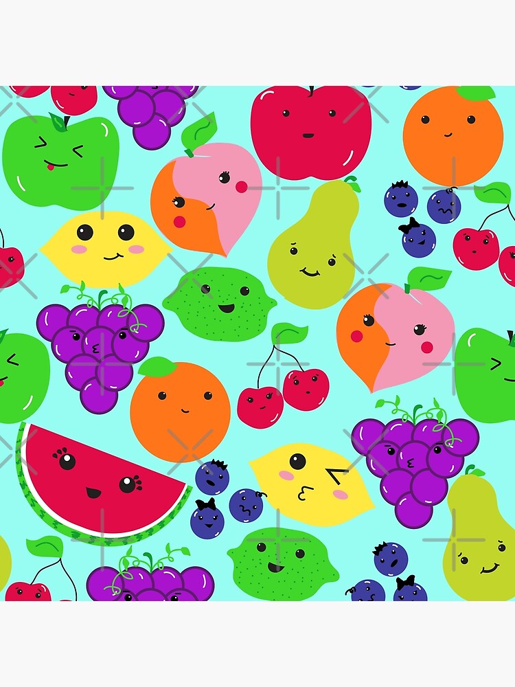 Bolsa de tela «KAWAII dibujos animados de frutas» de MMPlastic | Redbubble Bolsa de tela «KAWAII dibujos animados de frutas» de MMPlastic | Redbubble
