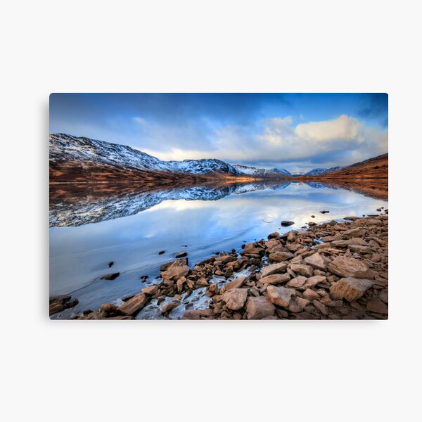 Loch Arklet , normal exposure... Canvas Print