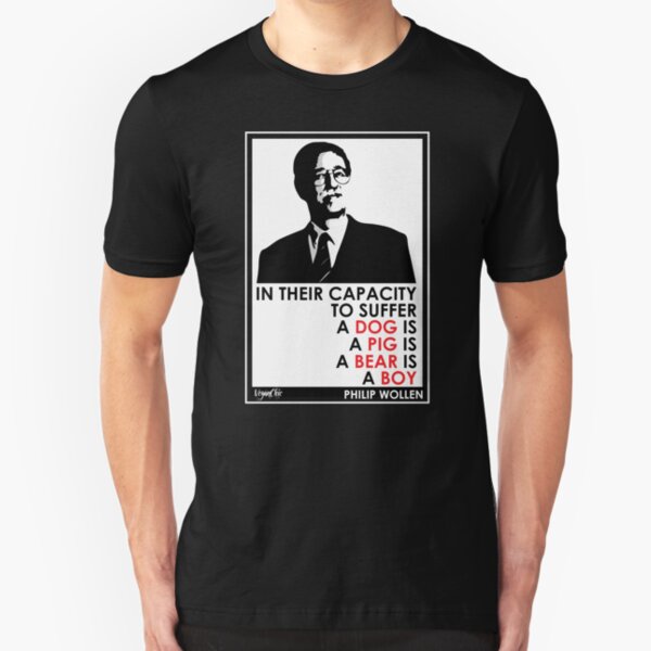 VeganChic ~ Philip Wollen Inspire Slim Fit T-Shirt