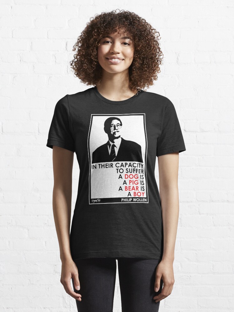 Alternate view of VeganChic ~ Philip Wollen Inspire Essential T-Shirt