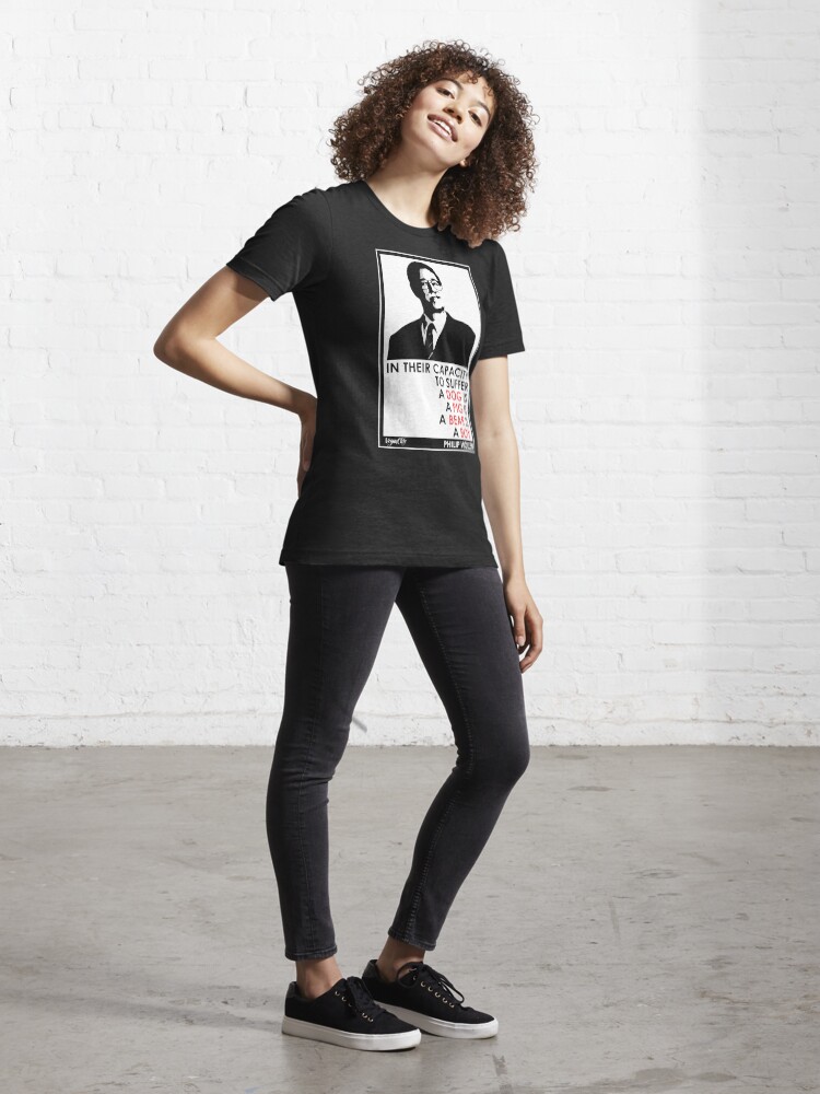 Alternate view of VeganChic ~ Philip Wollen Inspire Essential T-Shirt