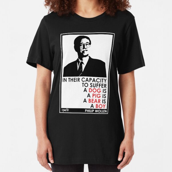 VeganChic ~ Philip Wollen Inspire Slim Fit T-Shirt