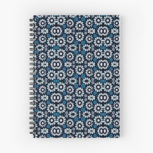Item preview, Floral Print Seamless Pattern in Cold Tones designed and sold by DFLC Prints.