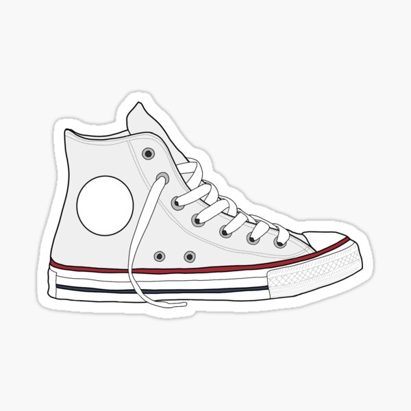 Converse" Sticker Sale by triovisuals