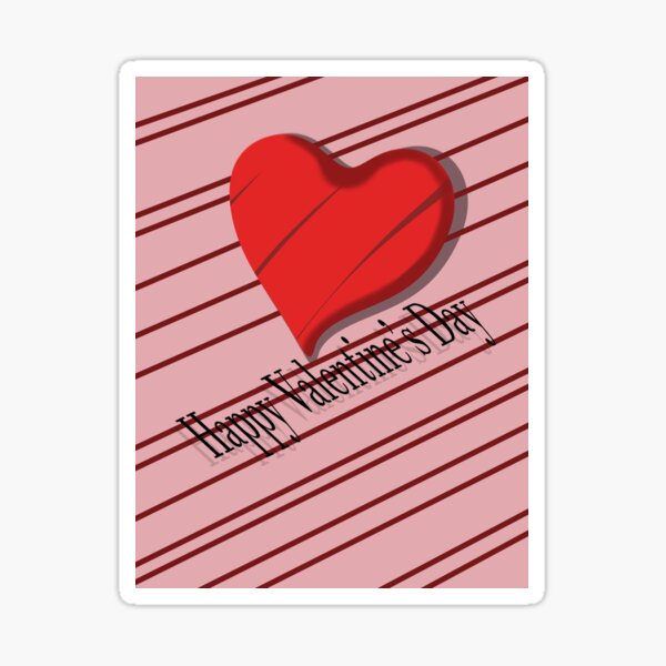 Valentine’s Day Sticker