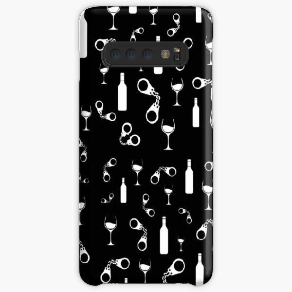 Wine and Crime Pattern Samsung Galaxy Snap Case