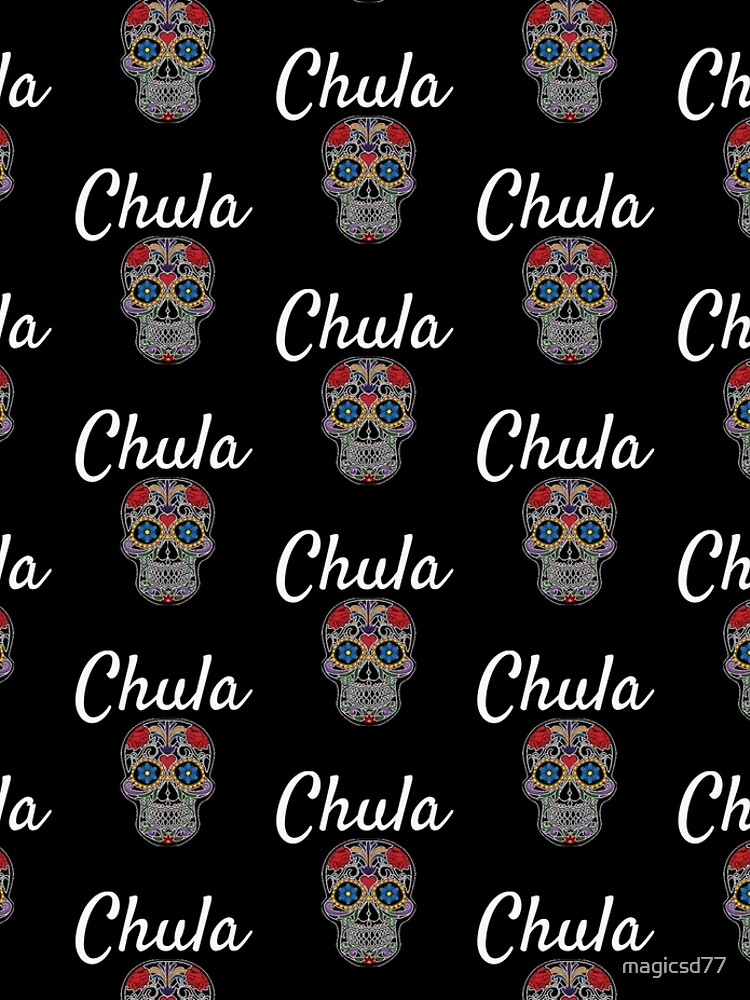 Chula Sugar Skull Cute Latina  Leggings for Sale by magicsd77