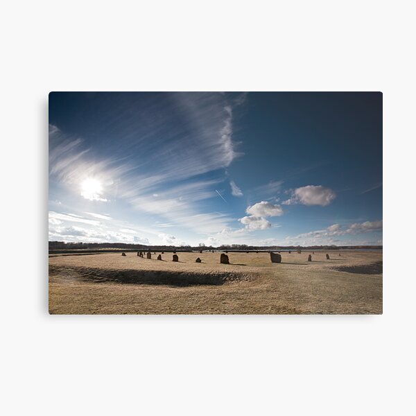 Long Rotation Metal Print