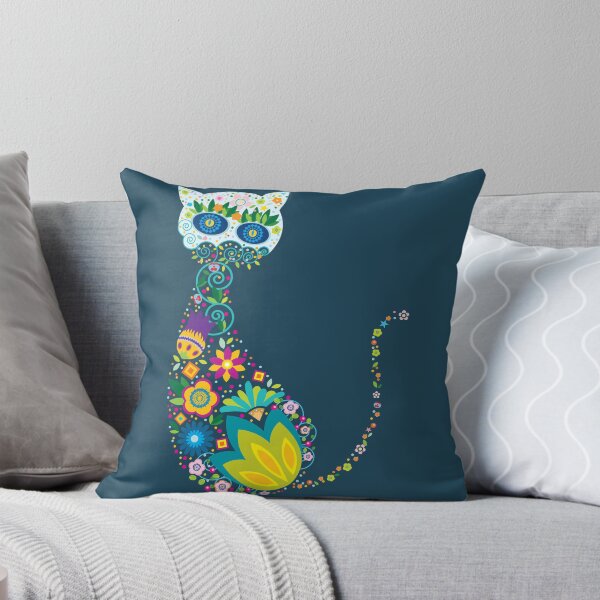Item preview, Cute cat pattern designed and sold by Olga Chetverikova.