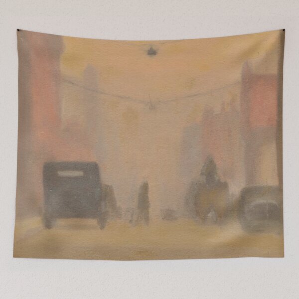 Item preview, City Street Melbourne - Clarice Beckett - 1926 designed and sold by ArtExpression.