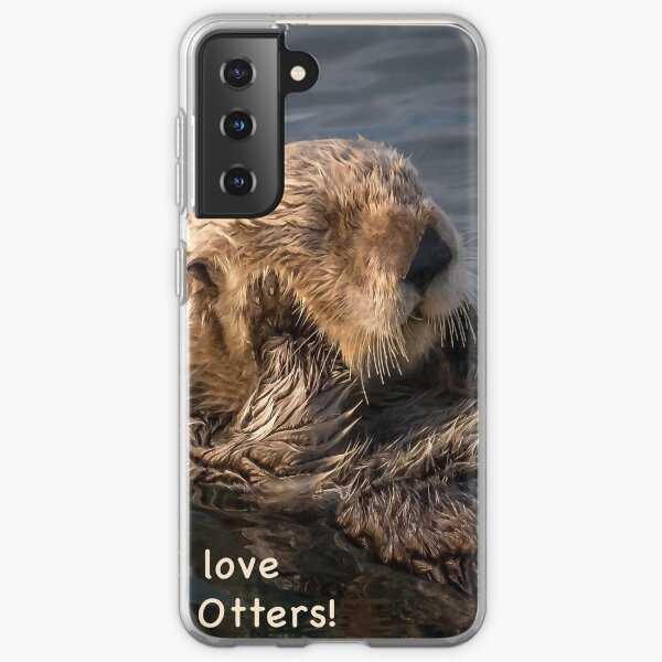 Sleepy Sea Otter! Samsung Galaxy Soft Case